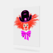Happy Clown Funny Acrylic Sign Acrylschild (Winkel)