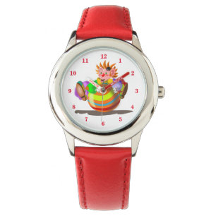 Happy Clown Funny Watch Armbanduhr