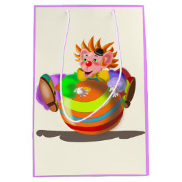 Happy Clown-Geschenktasche Mittlere Geschenktüte