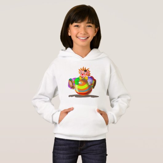 Happy Clown Hoodie Circus (Vorne ganz)