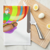 Happy Clown Kitchen Towel Circus Geschirrtuch (Viertel Falte)