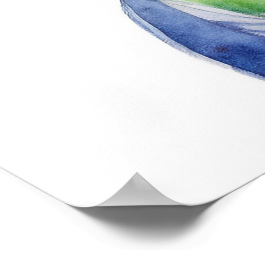 Happy Clown Poster (Ecke)