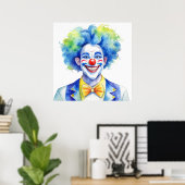 Happy Clown Poster (Heimbüro)