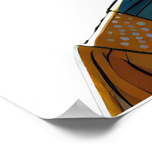 Happy Clown Poster (Ecke)