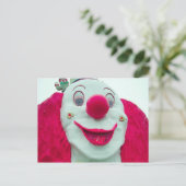 Happy Clown Postkarte (Stehend Vorderseite)
