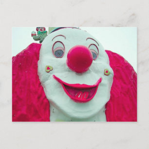 Happy Clown Postkarte