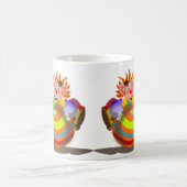 Happy Clown Tasse Circus - Ihre Farbe - Text (Mittel)