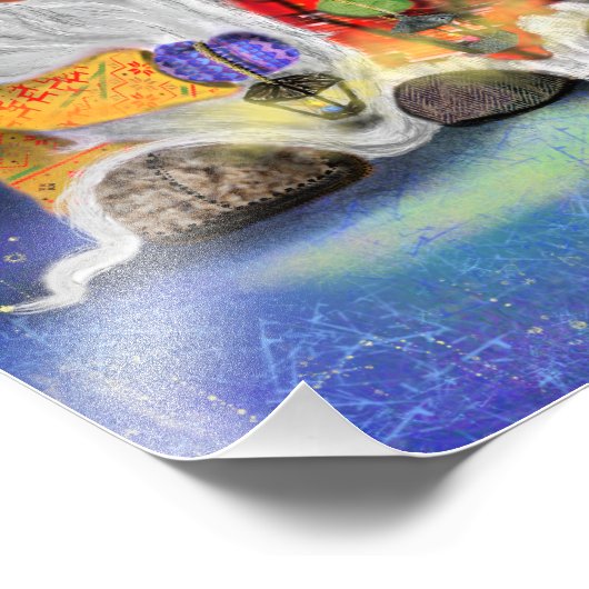 Happy Cnomes Christmas Poster (Ecke)