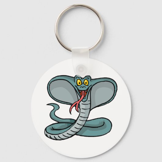 Happy Cobra Schlüsselanhänger (Vorderseite)