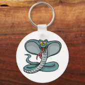 Happy Cobra Schlüsselanhänger (Vorderseite)