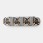 Happy Cocker Spaniel Beach Fun Day Skateboard (Horizontal)