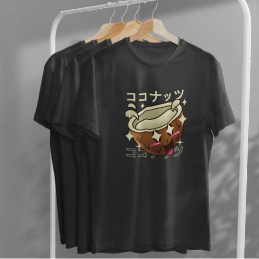Happy Coconut Kawaii T-Shirt