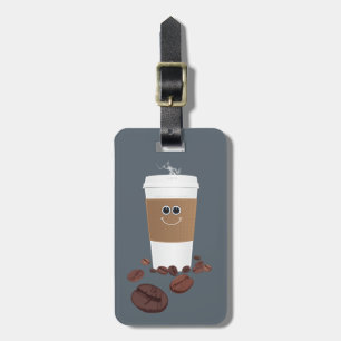Happy Coffee Gepäckanhänger
