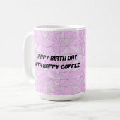 HAPPY COFFEE TASSE (Vorderseite Links)