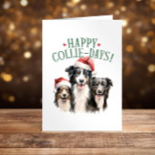 Happy Collie-Days Colliese Weihnachten lustig