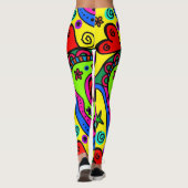 Happy Colored Leggings (Rückseite)
