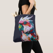 Happy Colorful Cockatoo Tote Bag Tasche (Von Nahem)