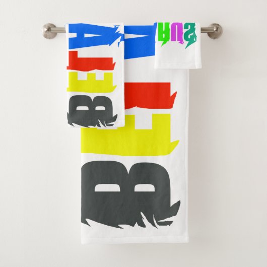 Happy Colors Belarus Badhandtuch Set (Insitu)