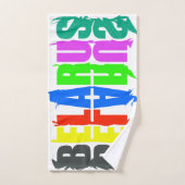 Happy Colors Belarus Badhandtuch Set (Handtuch)