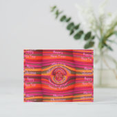 Happy Colors Frohe Weihnachten glückliche Neujahrs (Stehend Vorderseite)