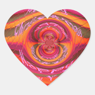 Happy Colors Frohe Weihnachten glückliche Neujahrs Herz-Aufkleber