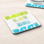 Happy Colors Hakuna Matata Hakunamatata Geschenk S Untersetzer (Linke Seite)