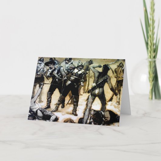 Happy Columbus Day Card Feiertagskarte (Vorderseite)