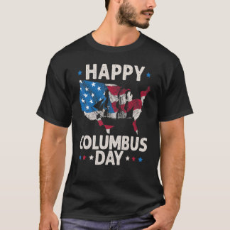 Happy Columbus Day Christopher Columbus Italian Na T-Shirt