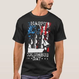 Happy Columbus Day Christopher Columbus Italienisc T-Shirt