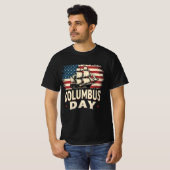 Happy Columbus Day of Exploration and Reflection T-Shirt (Vorne ganz)