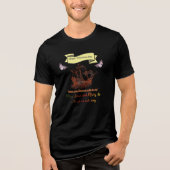 Happy Columbus Day Tri-Blend T-Shirt Tri-Blend Shirt (Vorderseite)