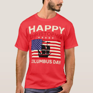 Happy Columbus Day Vintag T-Shirt