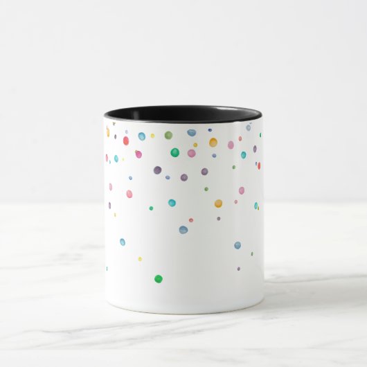 Happy Confetti Dots Tasse (Zentrum)