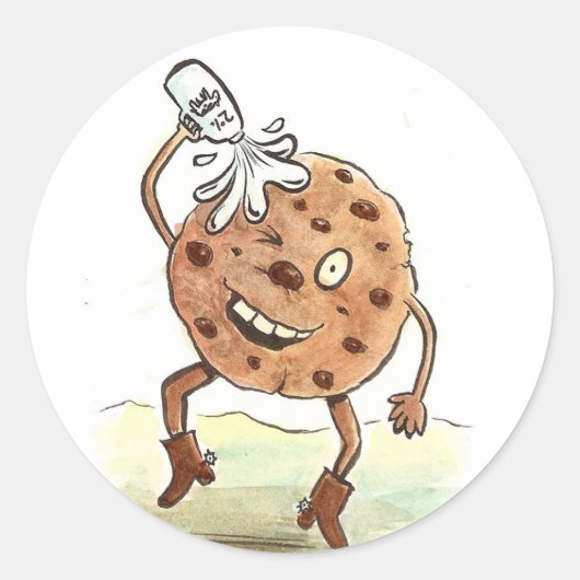 Happy Cookie Sticker (Vorderseite)