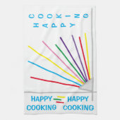 Happy Cooking Fireworks Küche Handtuch (Vertikal)