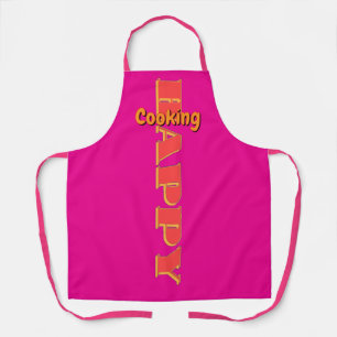 Happy Cooking Hot Pink Schürze