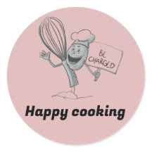 Happy Cooking Sticker