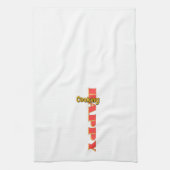 Happy Cooking White Geschirrtuch (Vertikal)