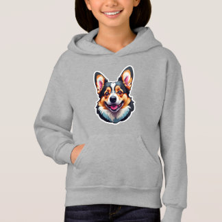 Happy Corgi Hoodie