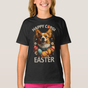 Happy Corgi Oaster T-Shirt