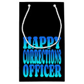 Happy Correction Officer Kleine Geschenktüte (Rückseite)