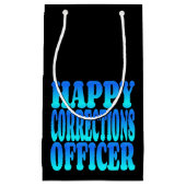 Happy Correction Officer Kleine Geschenktüte (Vorderseite)