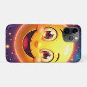 Happy Cosmic Eyes Emoji Case-Mate iPhone Hülle (Rückseite (Horizontal))
