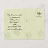 Happy Couch Beagle Niedlich Hunde Ankündigung Erin (Rückseite)