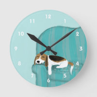 Happy Couch Beagle - Niedliches Hundebanddesign