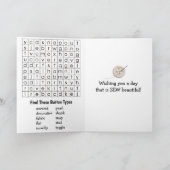 Happy Count Your Buttons Day | October 21st Karte (Innenseite)