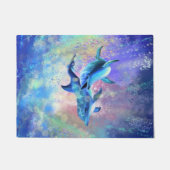 Happy Couple Dolphin Doormat Fußmatte (Vorderseite)