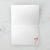 Happy Couple Fish Grußkarte Karte (Innenseite)