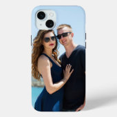 Happy Couple Foto personalize it Case-Mate iPhone Hülle (Rückseite)