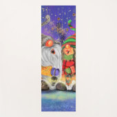 Happy Couple Gnome Weihnachts Yoga Mat Yogamatte (Vorderseite)